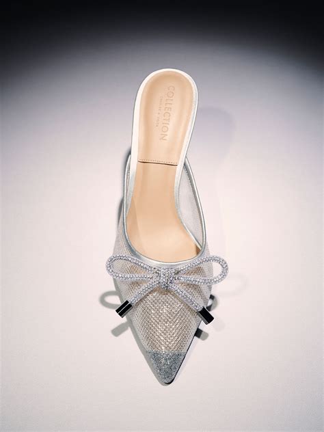 charles keith mules|charles and keith silver mules.